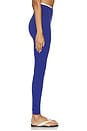 view 3 of 6 Dual High Waist Airweight 7/8 Legging in Cobalt & White