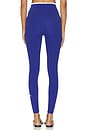 view 4 of 6 Dual High Waist Airweight 7/8 Legging in Cobalt & White