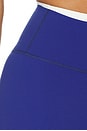 view 6 of 6 Dual High Waist Airweight 7/8 Legging in Cobalt & White