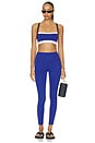 view 6 of 7 LEGGINGS 7/8 CLARE HIGH WAIST RIGOR 7/8 in Cobalt & Black