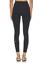 view 5 of 7 Monah High Waist Rigor Legging 7/8 Legging in Black & Cobalt
