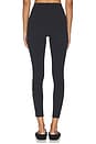 view 4 of 6 Layla Airweight High Waist 7/8 Legging in Black & Lentil