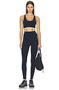 view 6 of 6 LEGGINGS TAILLE HAUTE ELLA AIRWEIGHT in Indigo & Limeade