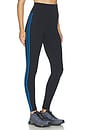 view 4 of 7 LEGGINGS TAILLE HAUTE ELLA AIRWEIGHT in Black & Classic Blue