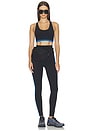 view 7 of 7 LEGGINGS TAILLE HAUTE ELLA AIRWEIGHT in Black & Classic Blue