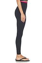 view 3 of 6 x REVOLVE X Revolve Dual High Waist Airweight 7/8 Legging in Black & Sangria
