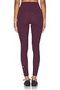 view 5 of 6 Airweight Highwaist Legging With Pocket in Dark Cherry