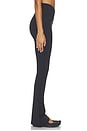 view 4 of 6 Raquel Crossover Supplex Flare 32 Legging in Black