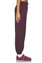 view 5 of 7 Andie Oversized Sweatpant in Dark Cherry