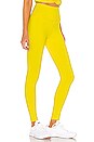 view 2 of 4 Ava High Waist 7/8 Legging in Yellow