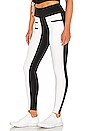 view 1 of 5 Nikita Regular Rise Techflex 7/8 Legging in Off White & Black