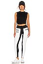 view 5 of 5 Nikita Regular Rise Techflex 7/8 Legging in Off White & Black