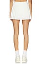 view 4 of 6 FALDA PLISADA TEJIDA SHIRA in White