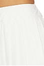 view 6 of 6 FALDA PLISADA TEJIDA SHIRA in White