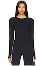 view 1 of 4 Airweight Lite Long Sleeve Top in Black
