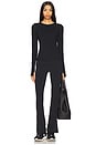 view 4 of 4 Airweight Lite Long Sleeve Top in Black