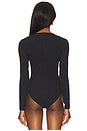 view 4 of 5 Airweight Scoop Neck Bodysuit in Black