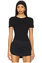 view 1 of 4 Jennie Jersey Tee in Black