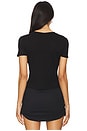view 3 of 4 Jennie Jersey Tee in Black