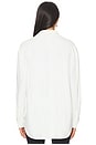 view 3 of 4 Kate Airweight Lite Button Down Top in White