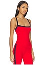 view 2 of 4 Monah Rigor Tank Top in Lotus Red & Indigo