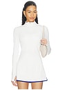 view 1 of 4 Tess Rigor Half Zip Waist Length Top in White