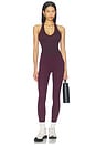 view 5 of 4 June Rib Halter Top in Dark Cherry