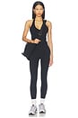 view 5 of 4 June Rib Halter Top in Black