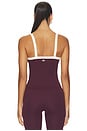 view 4 of 4 x REVOLVE Monah Rigor Tank Top in Dark Cherry & Creme