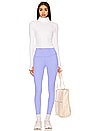 view 4 of 4 Jackson Rib Cropped Turtleneck Top in White
