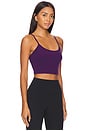 view 2 of 4 УКОРОЧЕННЫЙ ТОП AIRWEIGHT in Black Currant