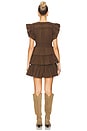 view 3 of 3 Aurora Mini Dress in Olive Green