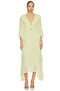 view 1 of 3 VESTIDO CHIFFIRA in Linden Green