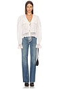 view 4 of 4 Rosalia Top in Simply White