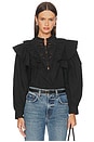 view 1 of 4 Rena Top in Onyx Black