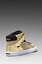 view 4 of 5 Vaider Sneaker in Gold in Gold & Black