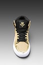 view 5 of 5 Vaider Sneaker in Gold in Gold & Black