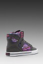 view 4 of 5 Skytop Sneaker in Charcoal/Pink-White in Charcoal & Pink & White