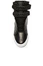 view 3 of 5 Society II High Top Sneaker in Black Leather