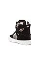 view 3 of 6 SNEAKERS COMPENSÉES SKYTOP in Black & White