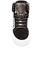 view 4 of 6 SNEAKERS COMPENSÉES SKYTOP in Black & White