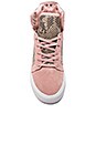 view 4 of 6 SNEAKERS COMPENSÉES SKYTOP in Pink & Brown & White