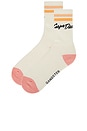 view 2 of 4 CALCETIN CARPE DIEM in Canvas & Shell Pink