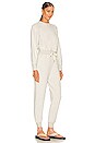 view 2 of 4 Raglan Sleeve Jumpsuit in Heather Ash