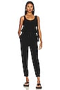 view 1 of 3 Harmony Rib Jogger Jumpsuit in Black