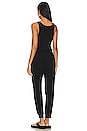 view 3 of 3 Harmony Rib Jogger Jumpsuit in Black