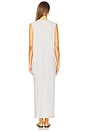 view 3 of 4 Telepathic Mulholland Dress in Hazy Grey