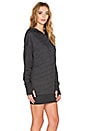 view 2 of 5 Tunic Hooded Dress in Vintage Black