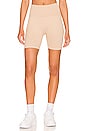 view 1 of 4 Heather Biker Shorts in Heather Biscotti