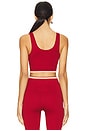 view 3 of 4 Love Longline Bra in Red Heart